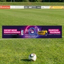 Bandenwerbung Alu-Verbund 4mm