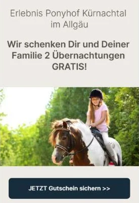 Funnel Ponyhof Kürnachtal im Allgäu