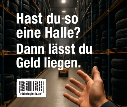 Werbeanzeige Räderlogistik