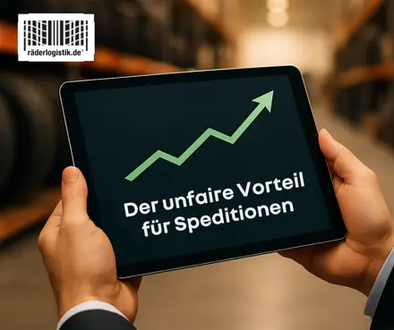 Werbeanzeige Räderlogistik