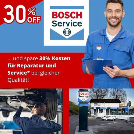 Werbeanzeige Bosch Car Service Ladurner