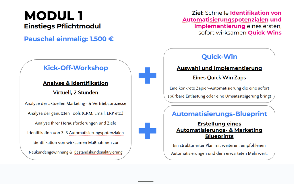 Wachstums-Autopilot - MODUL 1 - Einstiegs Pflichtmodul