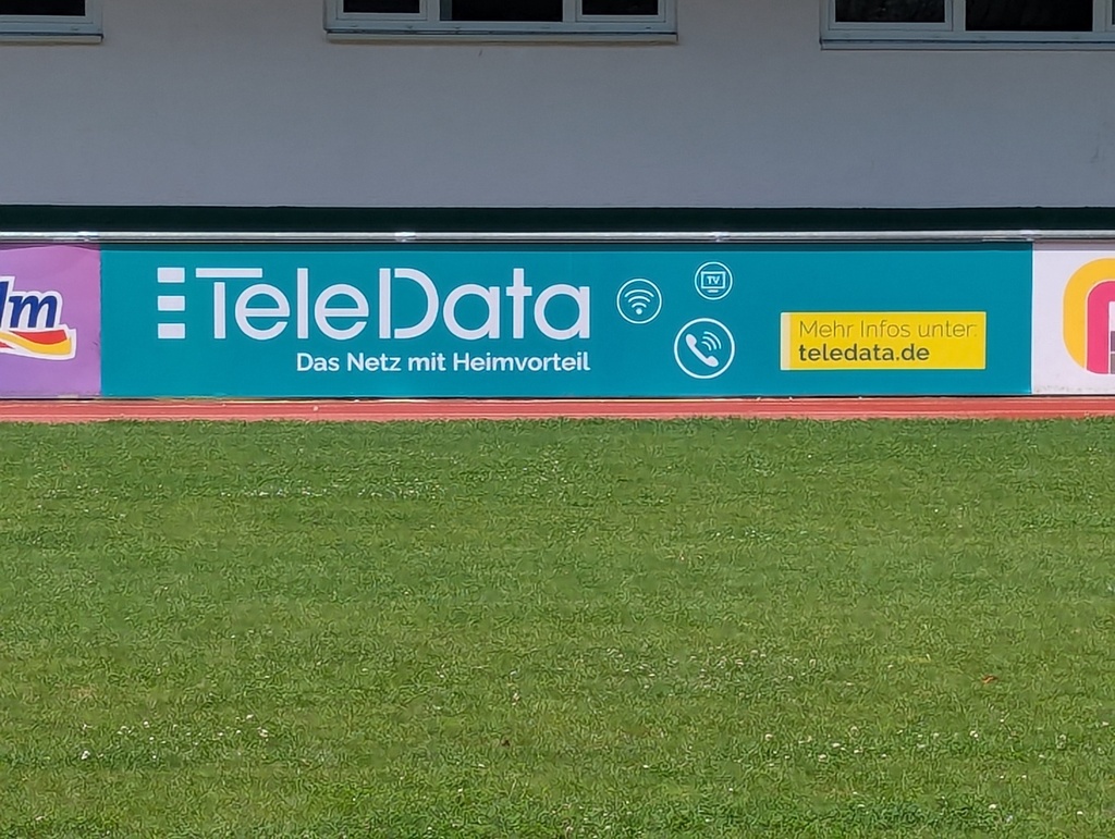 Bandenwerbung TeleData