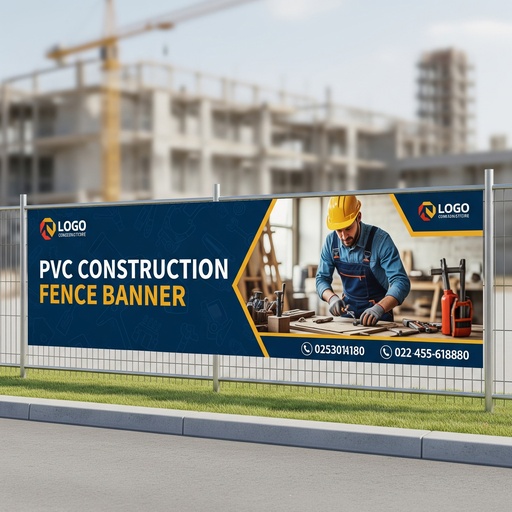 Bauzaunbanner PVC